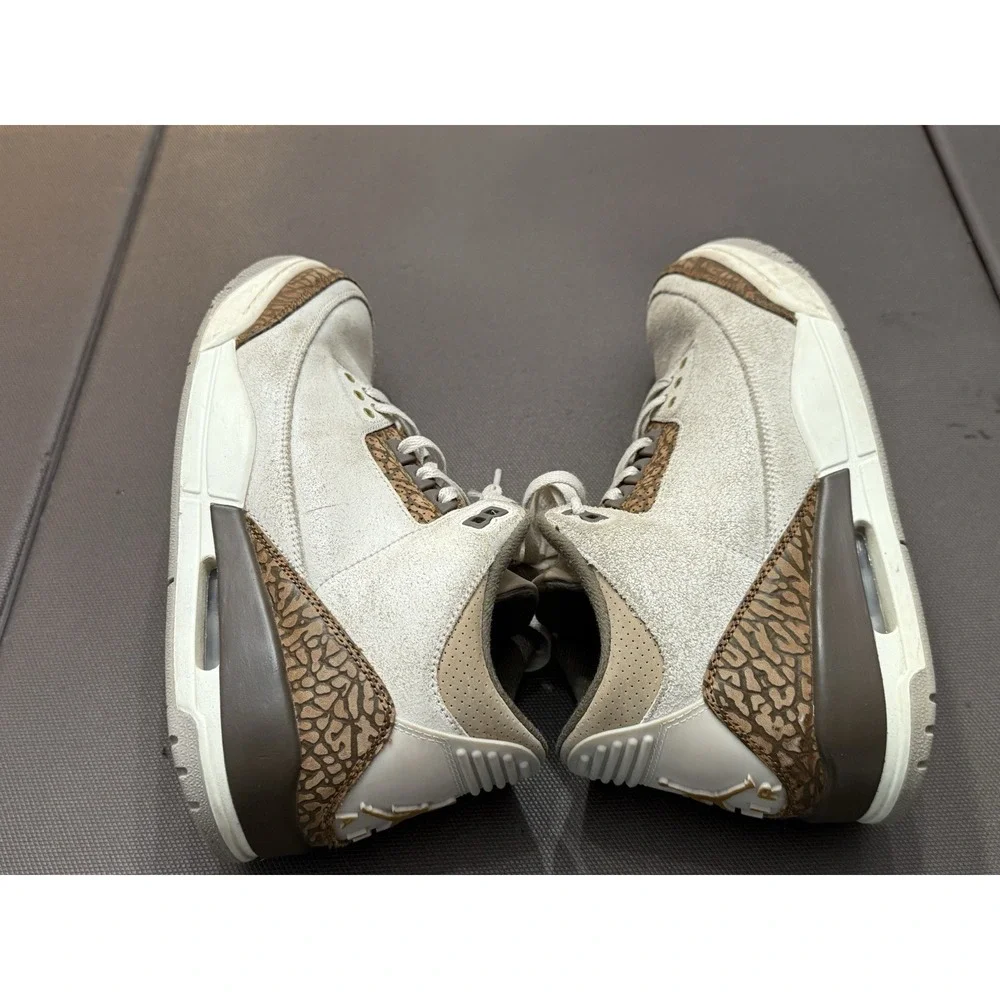 Air Jordan 3 Retro Palomino Cream Men's Size 9.5 (CT8532-102) Minor Wear